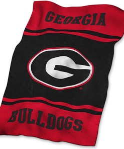 Ncaa Unisex Team Georgia Bulldogs Sherpa Blanket Fleece Blanket Gifts for Fans