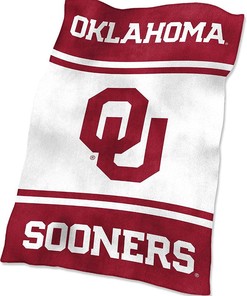 Ncaa Unisex Team Oklahoma Sooners Sherpa Blanket Fleece Blanket Gifts for Fans