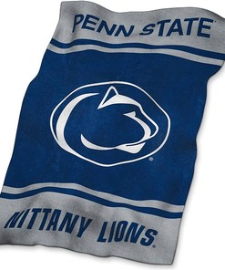 Ncaa Unisex Team Penn State Nittany Lions Sherpa Blanket Fleece Blanket Gifts for Fans