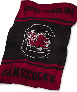 Ncaa Unisex Team South Carolina Fighting Gamecocks Sherpa Blanket Fleece Blanket Gifts for Fans
