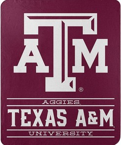NCAA Texas A&M Aggies Sherpa Fleece Blanket #26