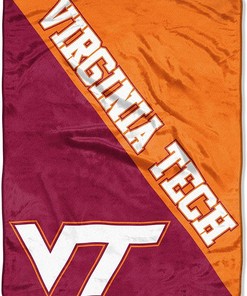 Ncaa Virginia Tech Hokies Sherpa Blanket Fleece Blanket Gifts for Ncaa Fans