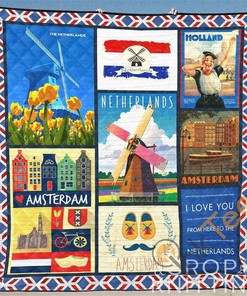 Netherland Quilt Blanket Bedding Set