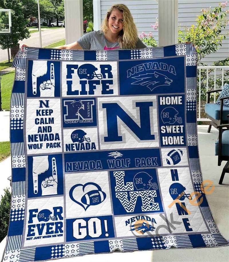 Nevada Wolf Pack V1 Quilt Blanket Bedding Set