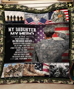 Never Forget That I Love You Personalized Quilt Blanket Bedding Set