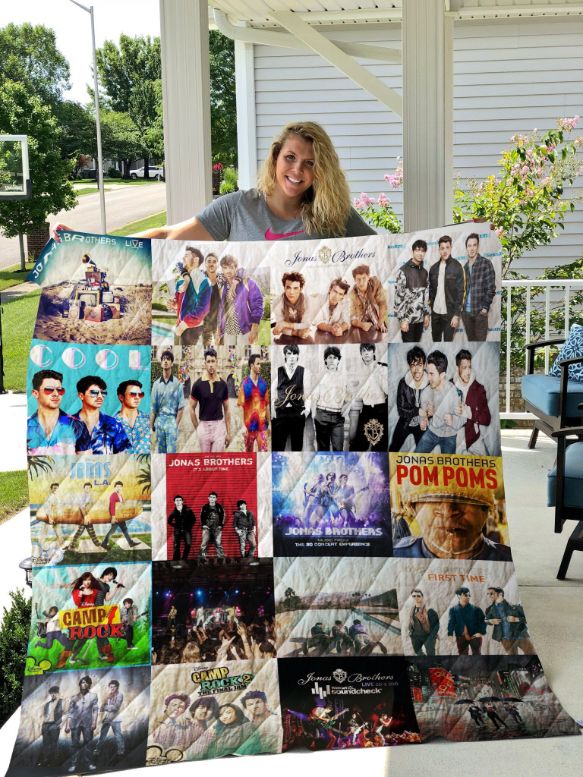 New Arrival Jonas Brother Quilt Blanket Bedding Set