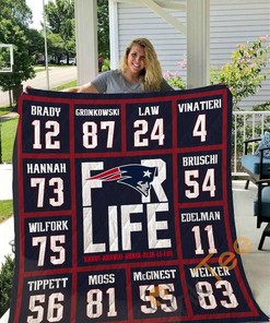 New England For Life Quilt Blanket Bedding Set