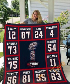 New England Legends Quilt Blanket Bedding Set
