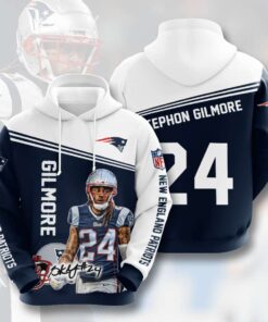 New England Patriots Custom Sport All Over Print Hoodie 3D 1