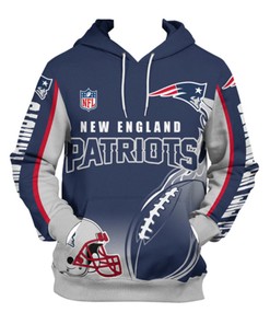 New England Patriots Hoodie 3D Zip Hoodie Cute Flame Balls Graphic Gifts for Fans
