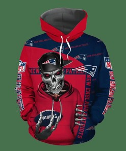 New England Patriots Hoodie Cute Death Gifts for Fans