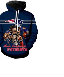 New England Patriots Hoodie Ultra-Cool Design Zip Hoodie Pullover Nfl