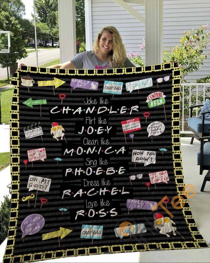 New Friends Tv Show Premium Quilt Quilt Blanket Bedding Set