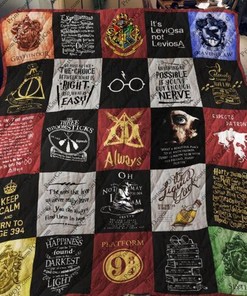 New Harry Potter Quilt Blanket Bedding Set for Home Décor
