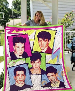 New Kids On The Block Quilt Blanket Bedding Set