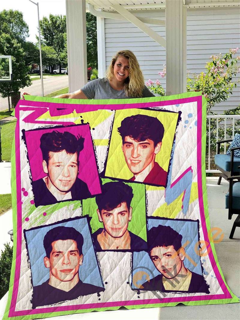 New Kids On The Block Quilt Blanket Bedding Set
