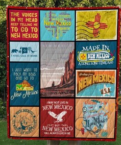 New Mexico Quilt Blanket Bedding Set