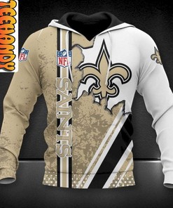 New Orleans Saints 3D Football NFL Hoodie