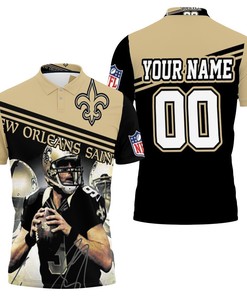 New Orleans Saints Best Players Michael Thomas Legends Nfc South Champions Great Team Personalized 3D All Over Print Polo Shirt