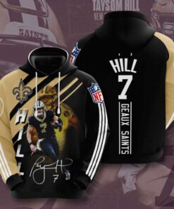 New Orleans Saints Custom Sport All Over Print Hoodie 3D 12