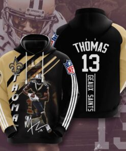 New Orleans Saints Custom Sport All Over Print Hoodie 3D 4