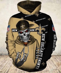 New Orleans Saints Hoodie Cute Death Gifts for Fans