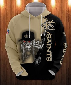 New Orleans Saints Hoodie Ultra Death Graphic Gift for Halloween