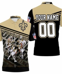 New Orleans Saints Nfc South Champs 2020 Nfl Season Legends Best Team Personalized 3D All Over Print Polo Shirt