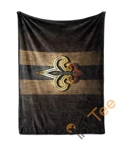 New Orleans Saints Sherpa Fleece Blanket Gifts for Family, for Couple