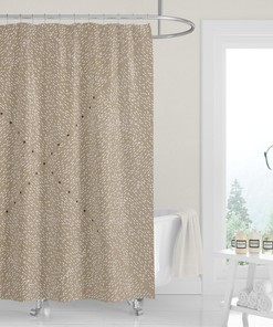 New Premium Fabric Shower Curtain