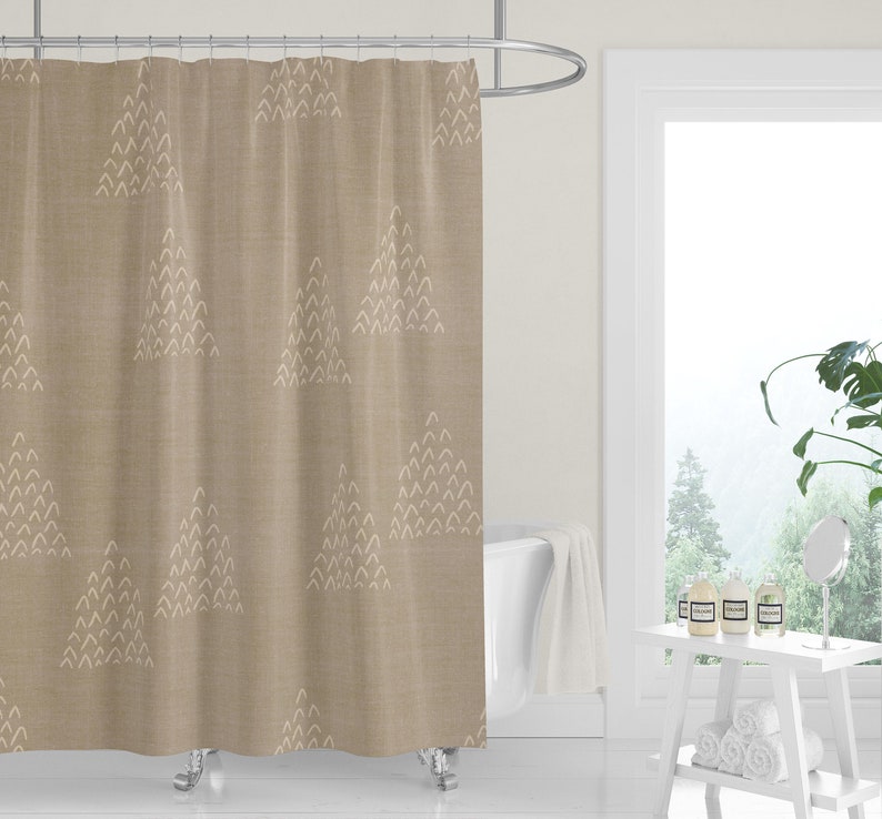 New Premium Fabric Shower Curtain - Image 4