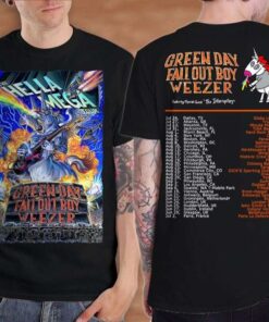 New The Hella Mega World Tour 2021 - Green Day T-Shirt