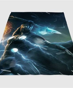 New Thor Sherpa Fleece Blanket Gifts for Family, for Couple