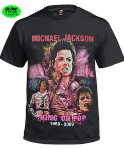 New Unisex Michael Jackson King Of Pop T-Shirt