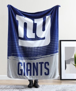 New York Giants Fleece Blanket Sherpa Blanket Quilt Gifts for Fans
