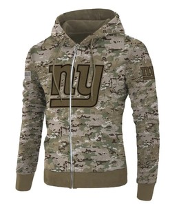 New York Giants Hoodie Army Graphic Zip Hoodie Pullover Gift for Fans