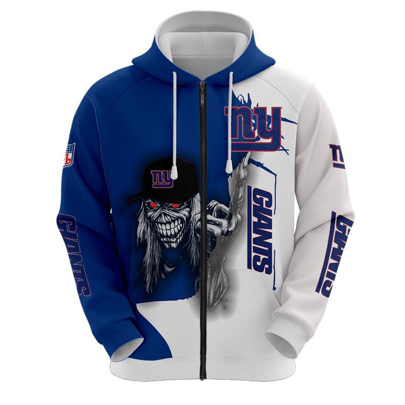New York Giants Hoodie Ultra Death Graphic Gift for Halloween - Image 2