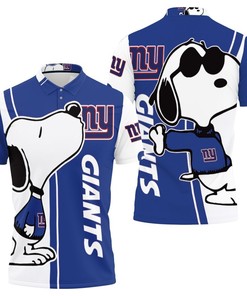 New York Giants Snoopy Lover 3d Printed Polo Shirt All Over Print Shirt 3d T-shirt