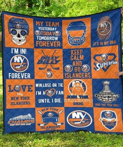 New York Islanders For Fan Gift Idea Quilt