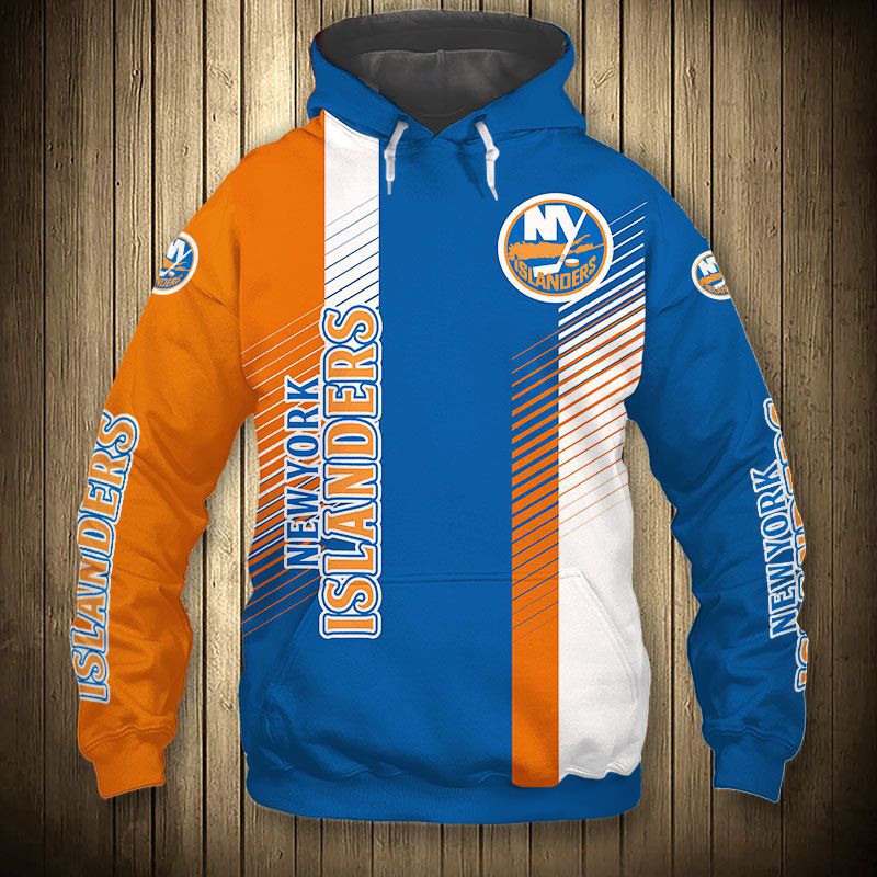 New York Islanders Hoodie 3D Cute Design Pullover Nhl - Image 3