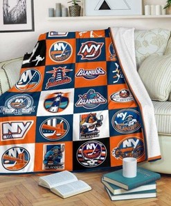 New York Islanders Quilt Blanket Bedding Set for Home Décor