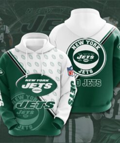 New York Jets Custom Sport All Over Print Hoodie 3D 5