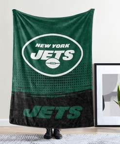 New York Jets Fleece Blanket Sherpa Blanket Quilt Gifts for Fans