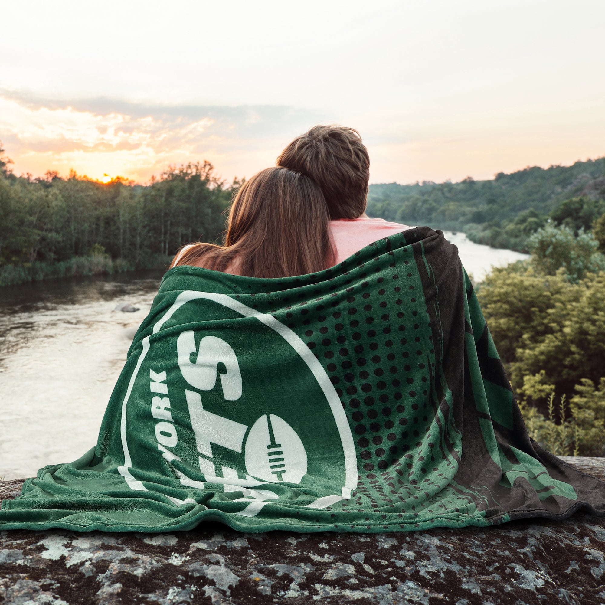New York Jets Fleece Blanket Sherpa Blanket Quilt Gifts for Fans - Image 4
