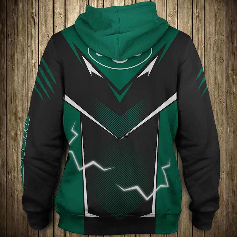New York Jets Hoodie Lightning Graphic Gifts for Fans - Image 2