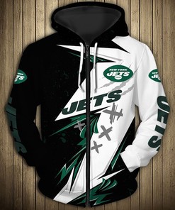 New York Jets Hoodie Thunder Graphic Gifts for Fans