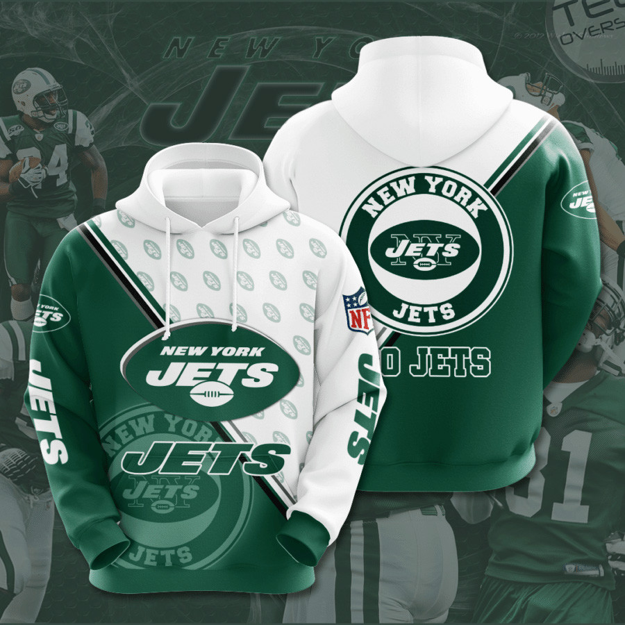 New York Jets hoodie 3D, NFL clothes