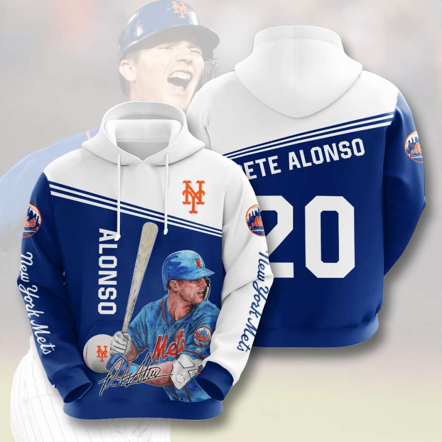New York Mets Custom All Over Print Hoodie 3D