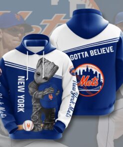 New York Mets Custom Sport All Over Print Hoodie 3D 3
