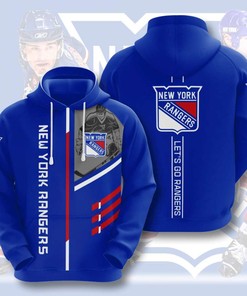 New York Rangers Custom Hoodie 3D
